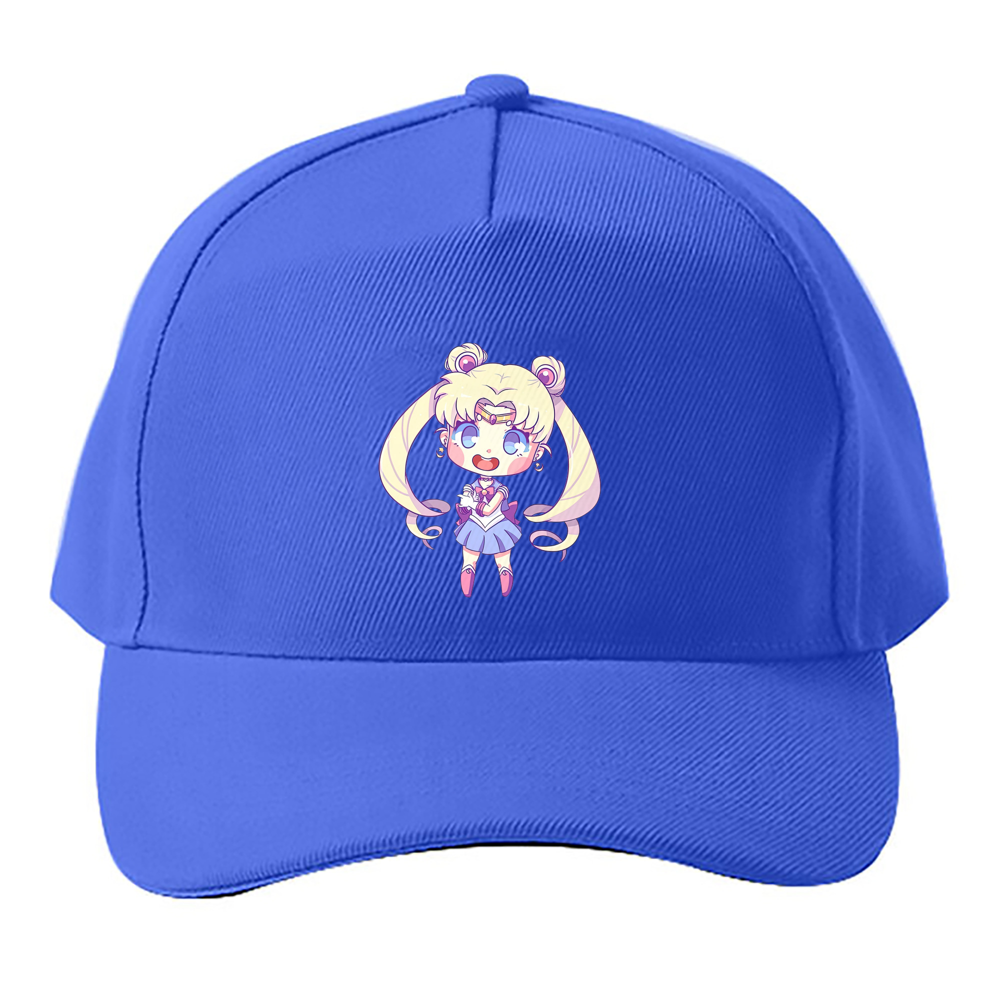 （画像用） 美少女戦士セーラームーン 月野 うさぎ つきの うさぎ Sailor Moon Tsukino Usagi ベースボールキャップ 綿100％ 男女兼用 帽子 スポーツ